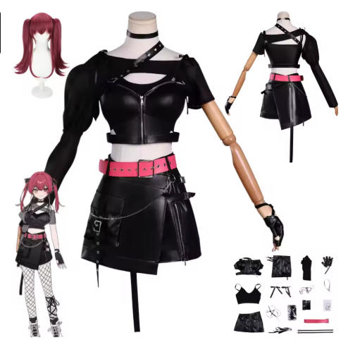 Anime Cosplay Youtuber - Virtual YouTuber Hololive Houshou Marine Cosplay