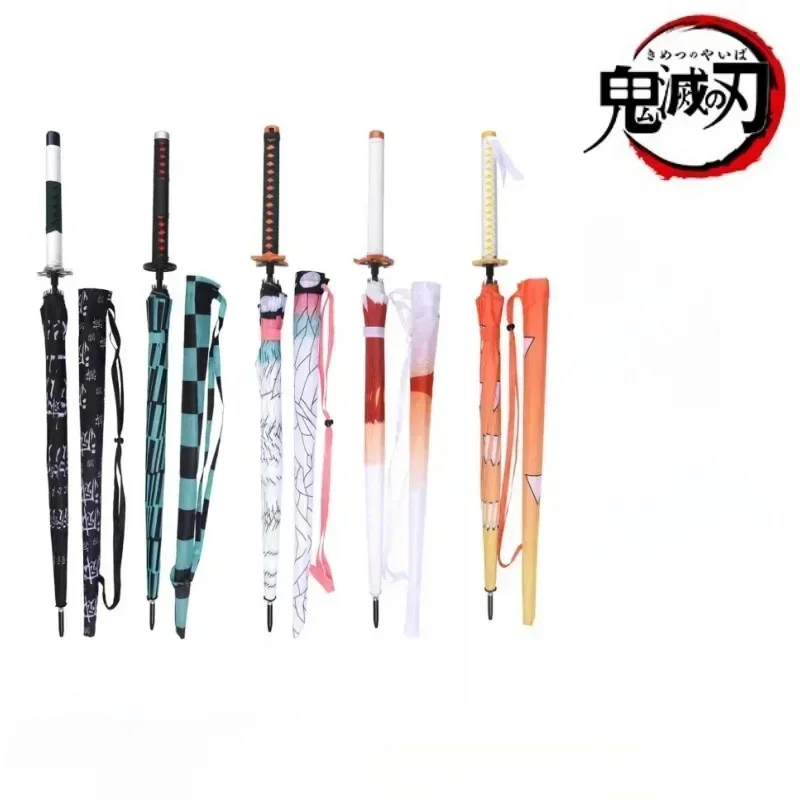 Anime Cosplay Real Life - Demon Slayer Katana Umbrella Real Size