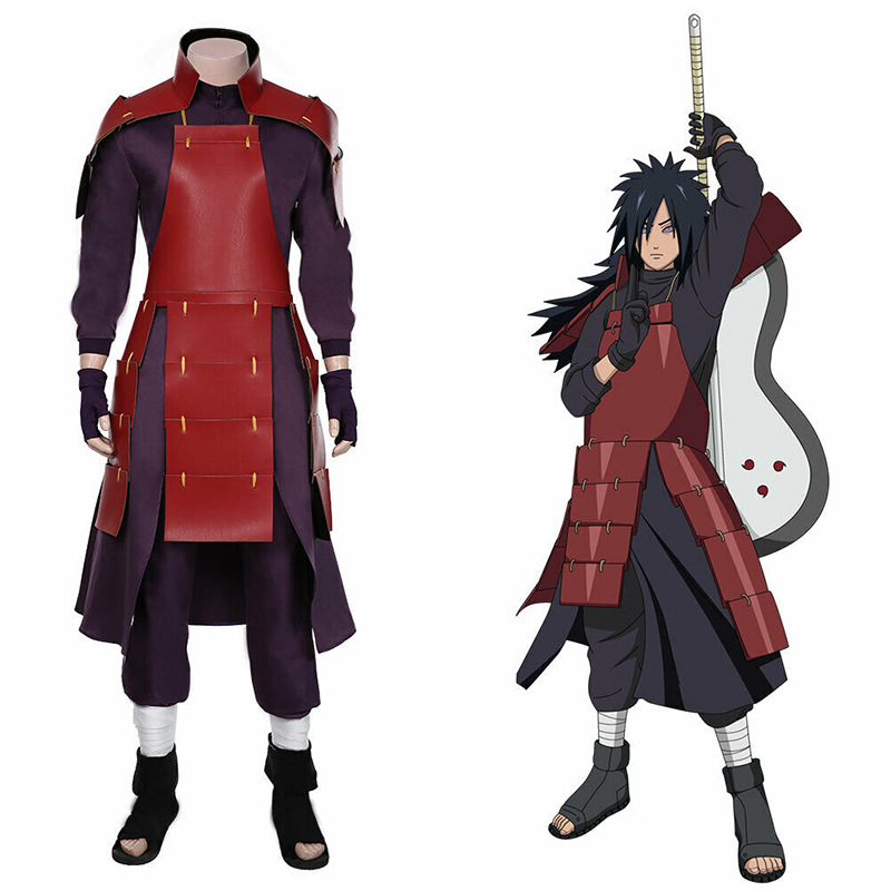 Anime Cosplay Armor - Madara Uchiha cosplay costume, ninja warrior