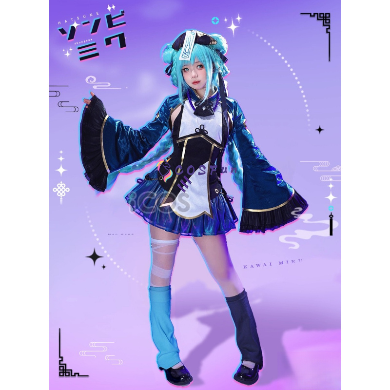 Anime Zombie Cosplay - Miku Little Zombie Cosplay Costume Chinese