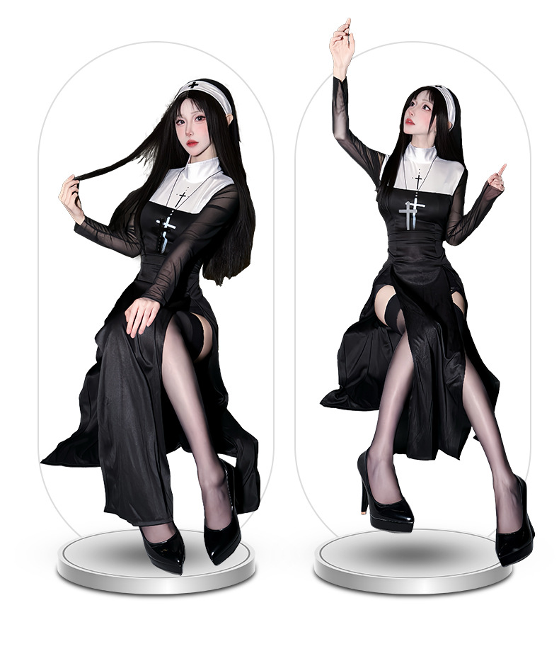 2026 Halloween adult costume c - Anime Cosplay Nun review and price