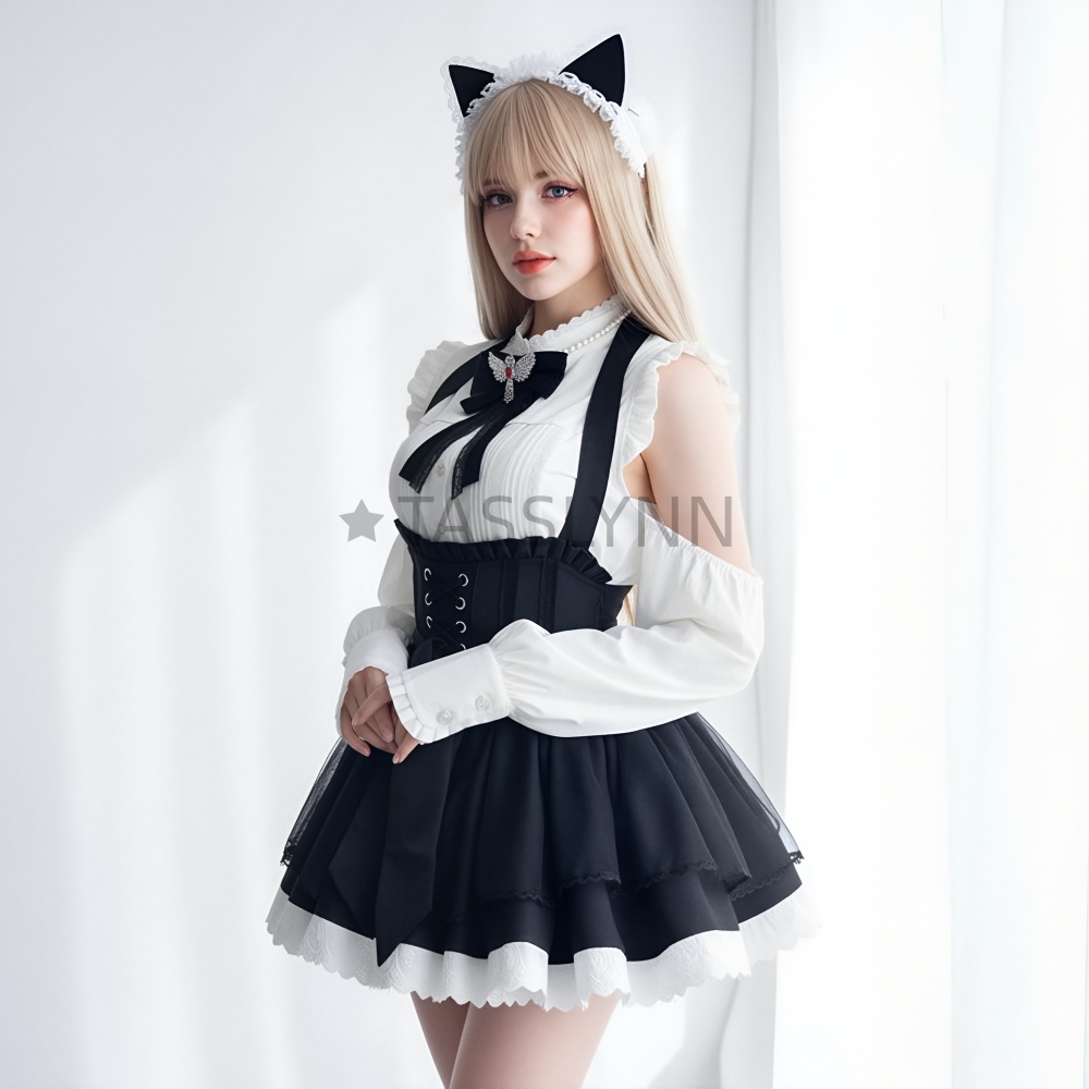 Cat Ear Nun Maid Dress Women's - Anime Cosplay Nun review and price