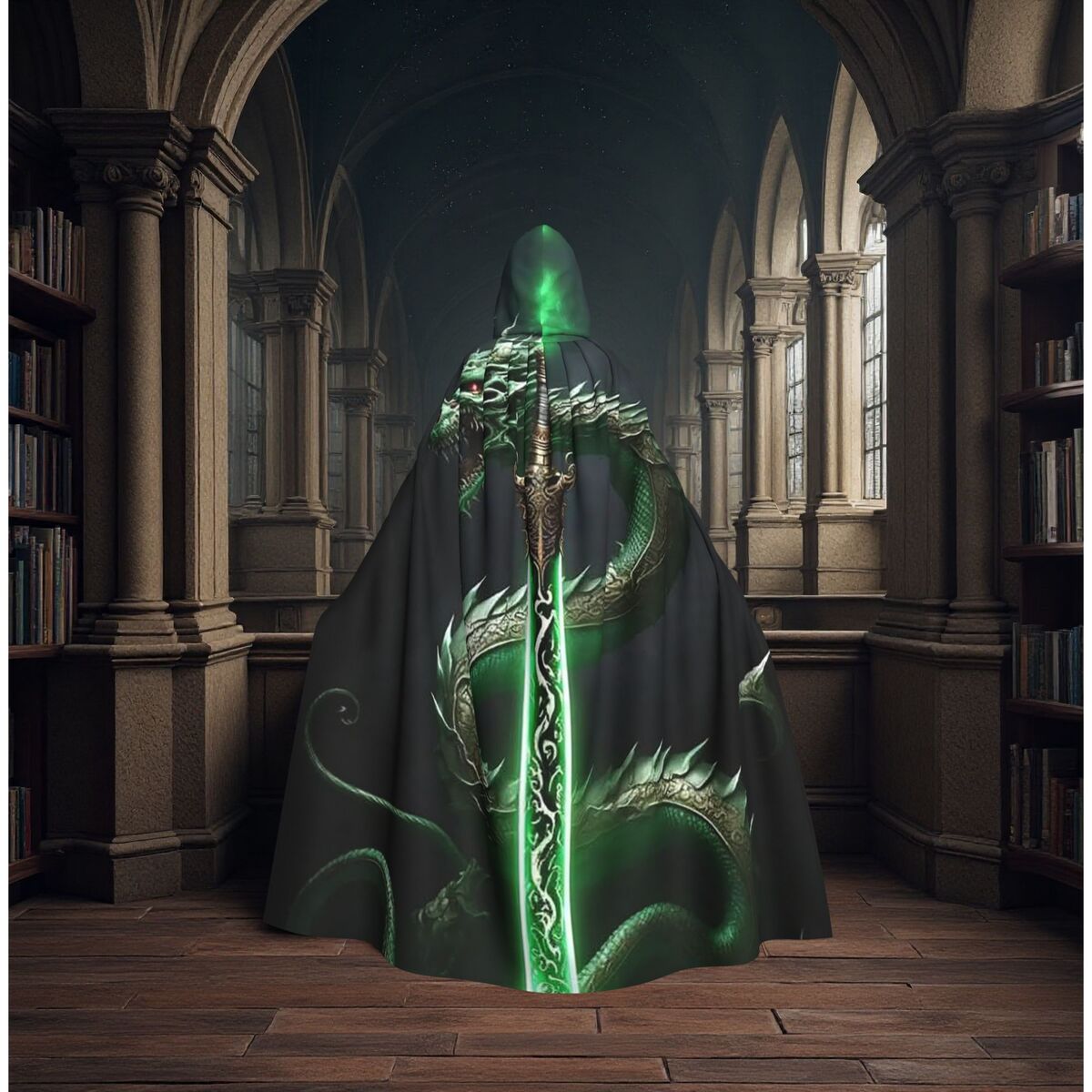 Dragon And Swords Fantasy Art  - Anime Cosplay Armor review and price