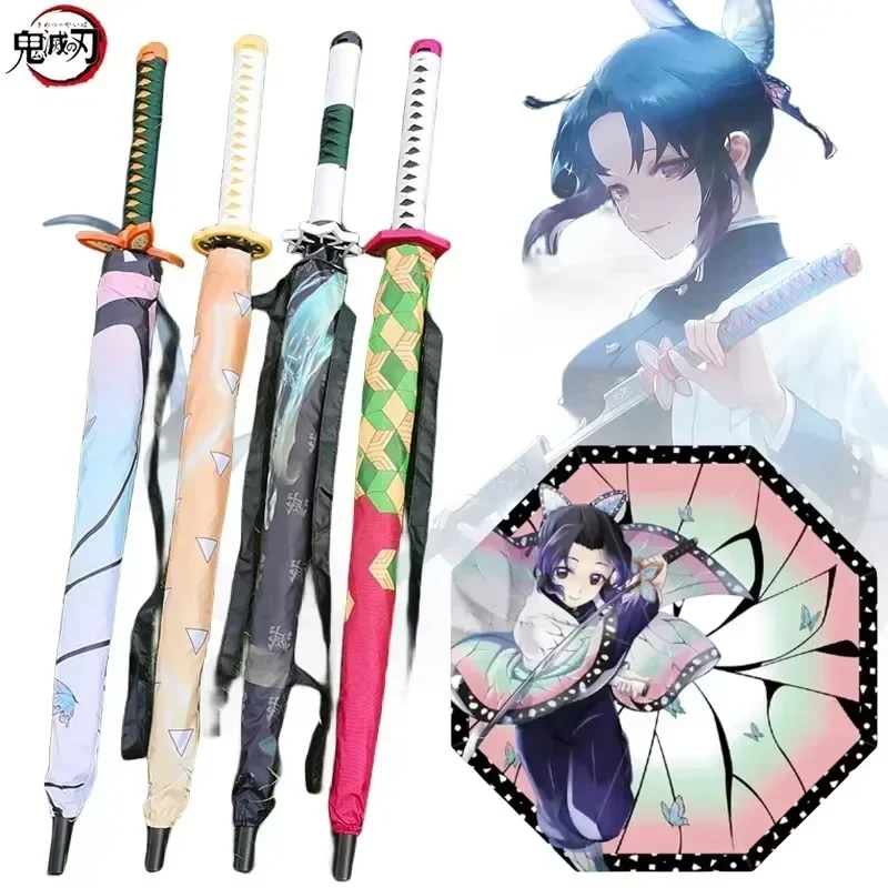 Demon Slayer Katana Umbrella R - Anime Cosplay Real Life review and price