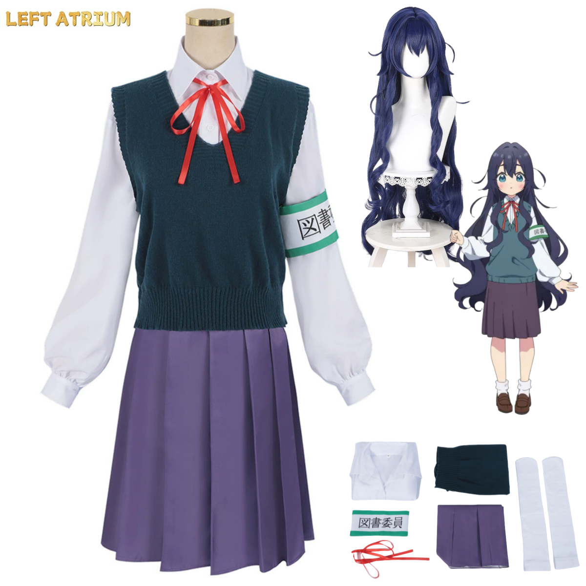 Anime The 100 Girlfriends Who  - Anime Cosplay Girlfriend review and price