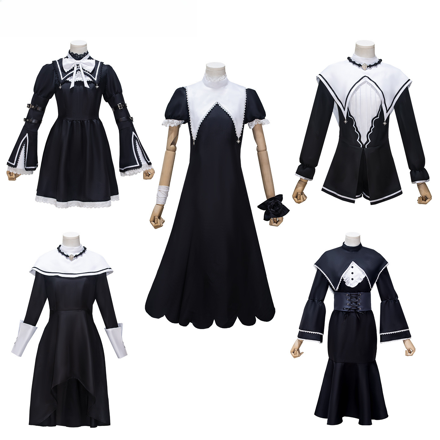 Miku Cosplay Costume Japanese  - Anime Cosplay Nun review and price