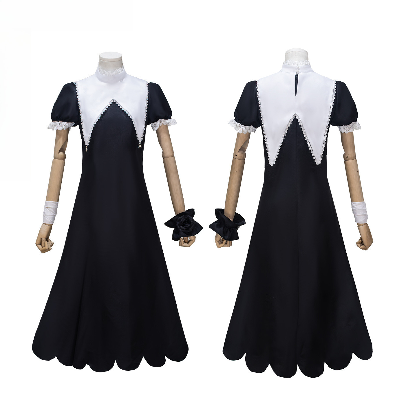 Miku Cosplay Costume Japanese  - Anime Cosplay Nun review and price