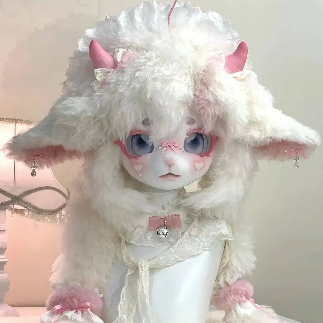 Handmade Kig Fursuit Head, Cut - Anime Cosplay Female Characters review and price