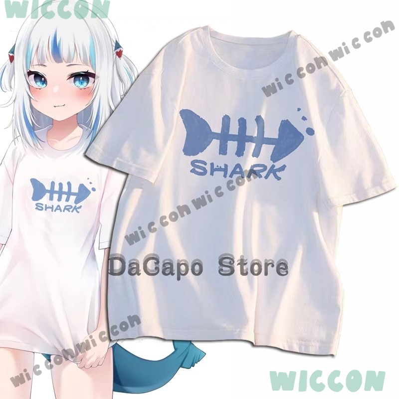 Call T-shirt Costume Shark Gaw - Anime Cosplay Youtuber review and price