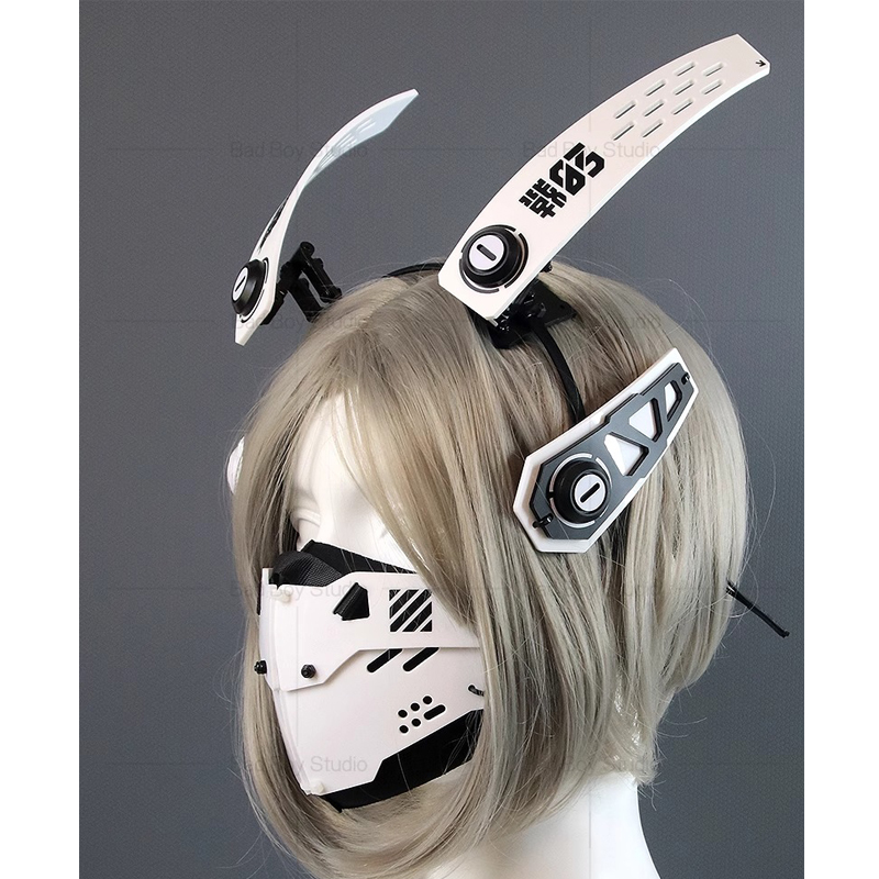 Cyberpunk Mask Cosplay Functio - Anime Cosplay Armor review and price