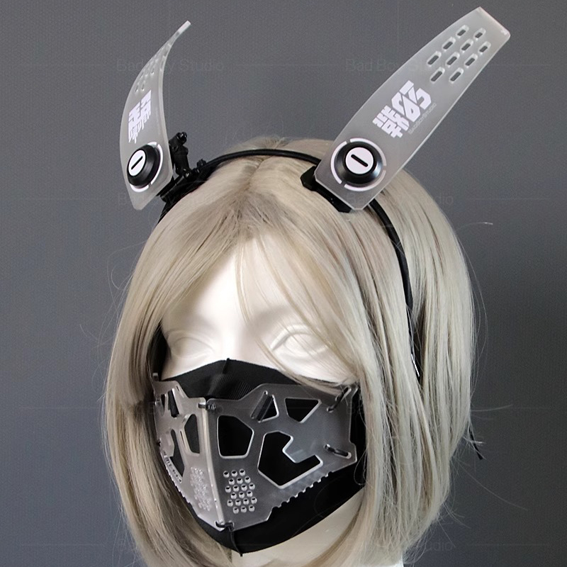 Cyberpunk Mask Cosplay Functio - Anime Cosplay Armor review and price