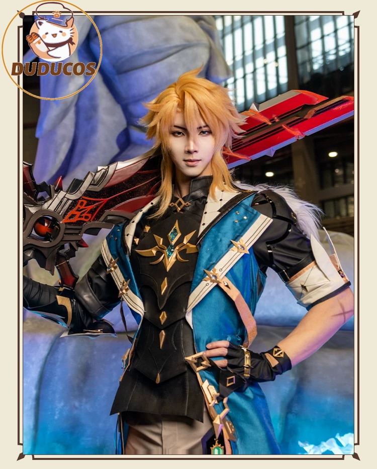 IN STOCK Varka Cosplay Costume - Anime Cosplay Armor review and price