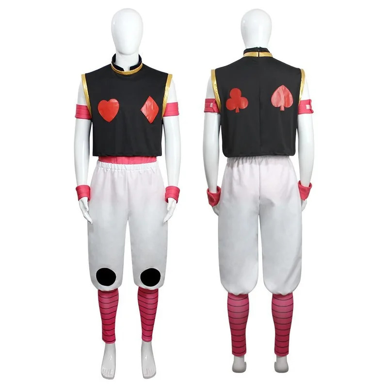 Anime X HUNTER Hisoka Costume  - Hunter X Hunter Uniform review and price