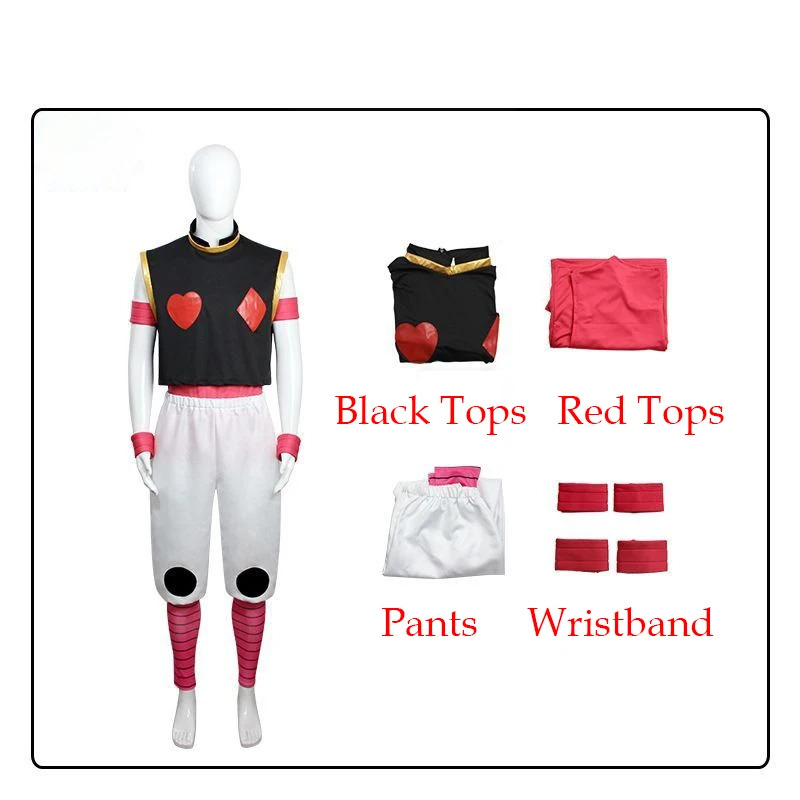 Anime X HUNTER Hisoka Costume  - Hunter X Hunter Uniform review and price