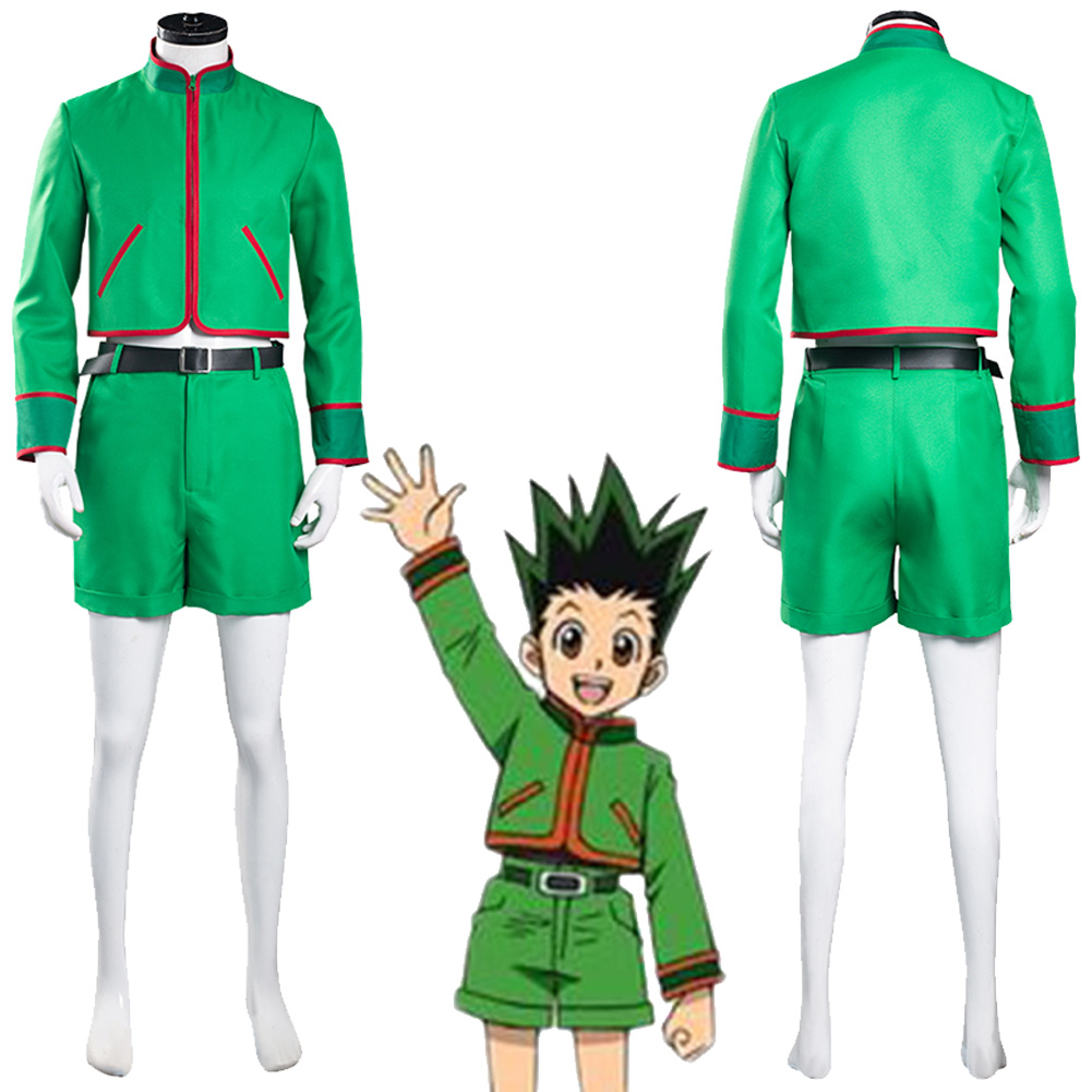 Gon Freecss Adult Kids Cosplay - Hunter X Hunter Uniform review and price