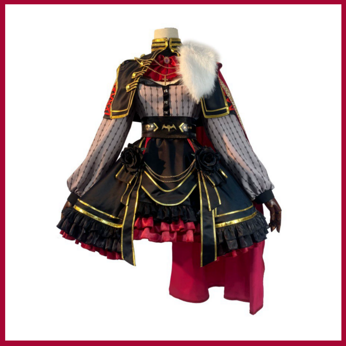 Vtuber Nijisanji Female Gothic - Anime Cosplay Youtuber review and price