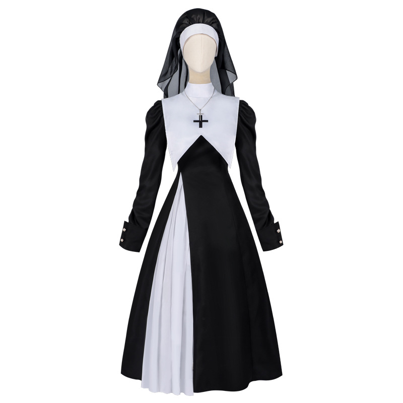 European and American women's  - Anime Cosplay Nun review and price