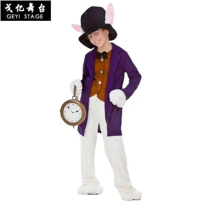 Alice Clothes White Child Rabb - Cosplay Anime Boy review and price