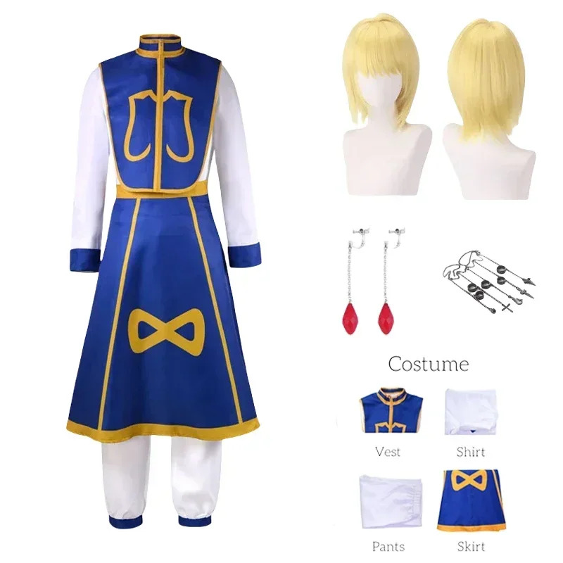 Manga x Hunter Kurapika Cospla - Hunter X Hunter Uniform review and price