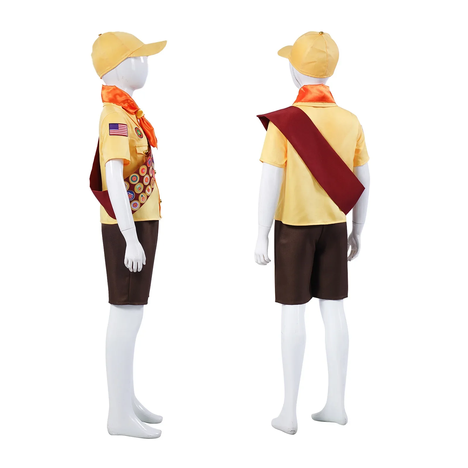 Up Cosplay Costume Little Boy  - Cosplay Anime Boy review and price