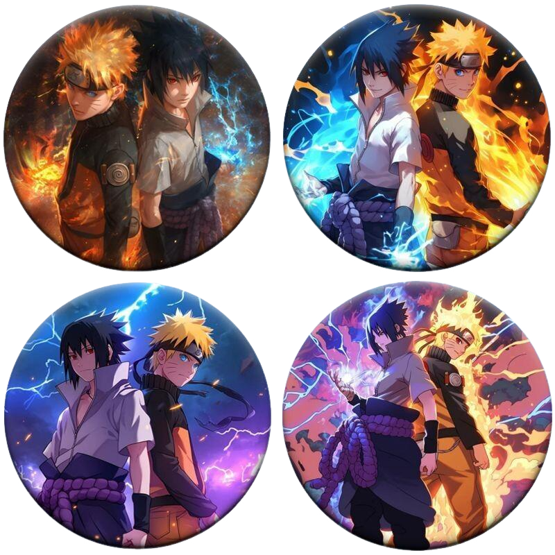 Naruto Anime Badge 58Mm Tinpla - Anime Cosplay Girlfriend review and price