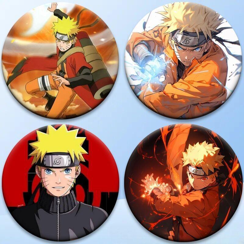 Naruto Anime Badge 58Mm Tinpla - Anime Cosplay Girlfriend review and price