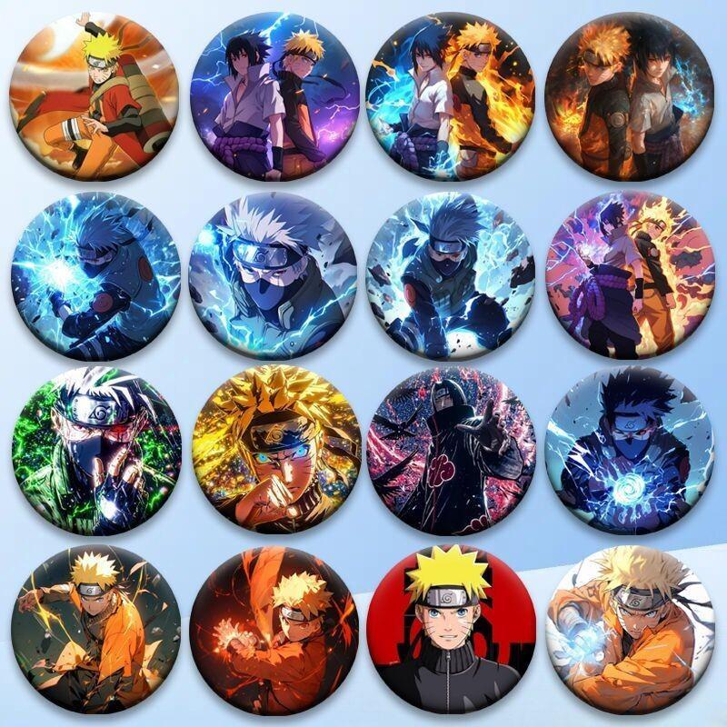 Naruto Anime Badge 58Mm Tinpla - Anime Cosplay Girlfriend review and price