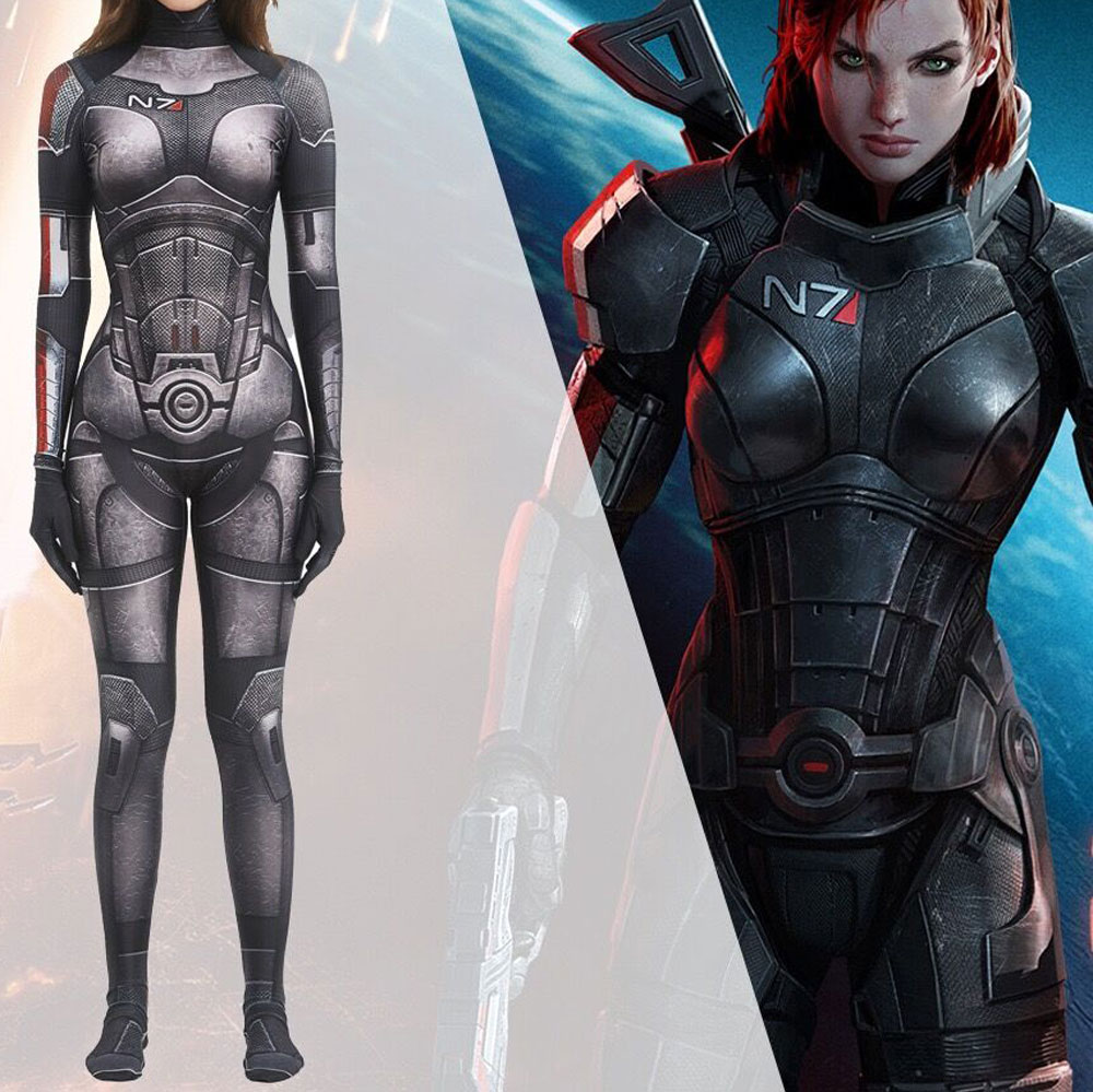 Halloween Adults Female Mass E - Anime Cosplay Armor review and price