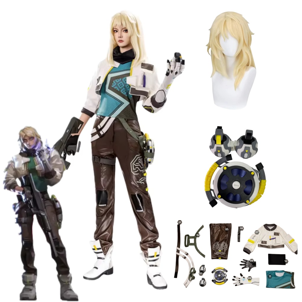 Deadlock Cosplay Costume Props - Anime Cosplay Female Characters review and price
