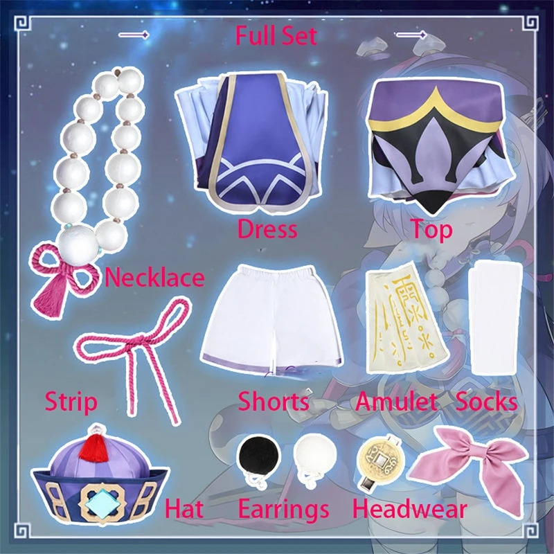 Game Genshin Impact Project Qi - Anime Zombie Cosplay review and price