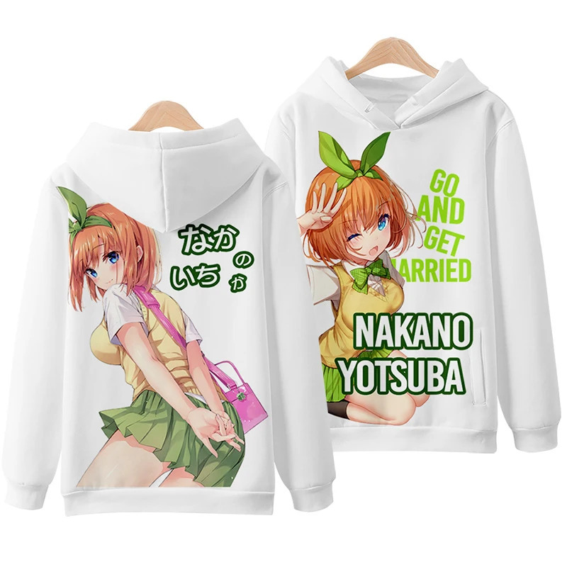 vivi 2025 3D Hoodies The Quint - Quintuplets Anime Cosplay review and price
