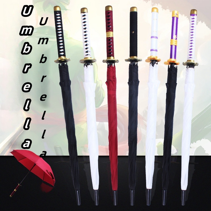 Roronoa Zoro Katana Umbrella C - Anime Cosplay Real Life review and price