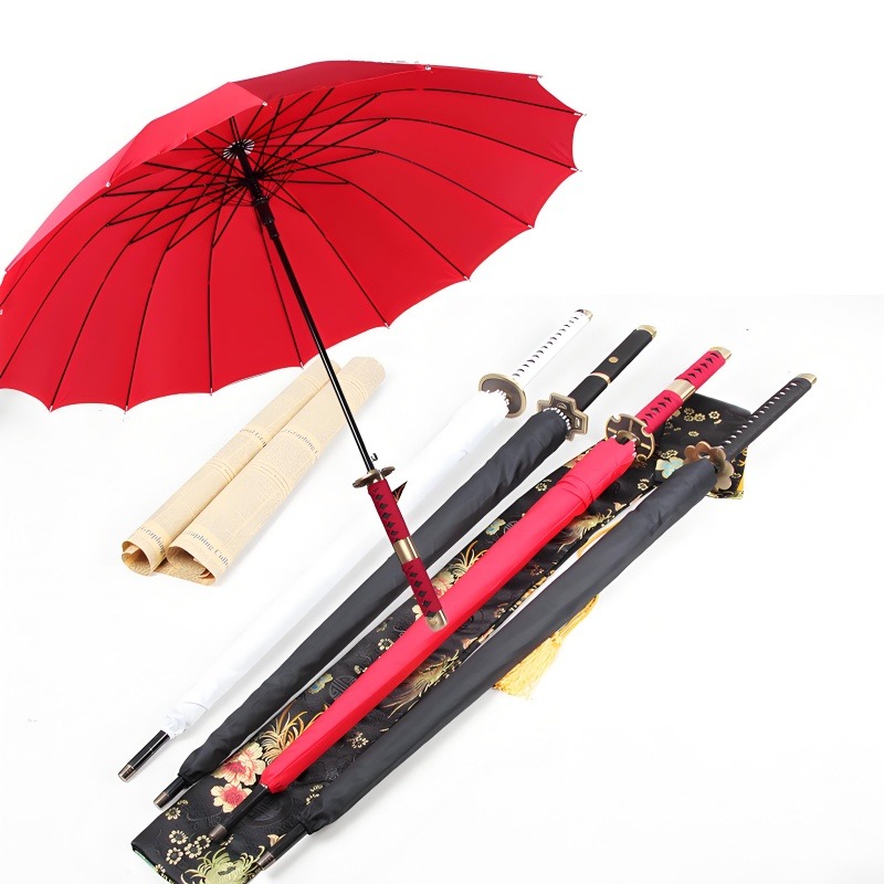 Roronoa Zoro Katana Umbrella C - Anime Cosplay Real Life review and price
