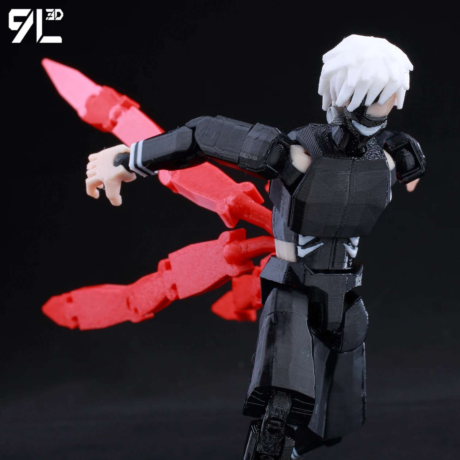 9L3D Lucky 13 Dummy 13 T13 - K - Tokyo Ghoul Mask review and price