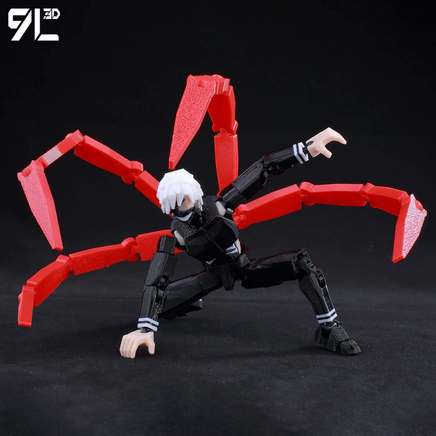 9L3D Lucky 13 Dummy 13 T13 - K - Tokyo Ghoul Mask review and price
