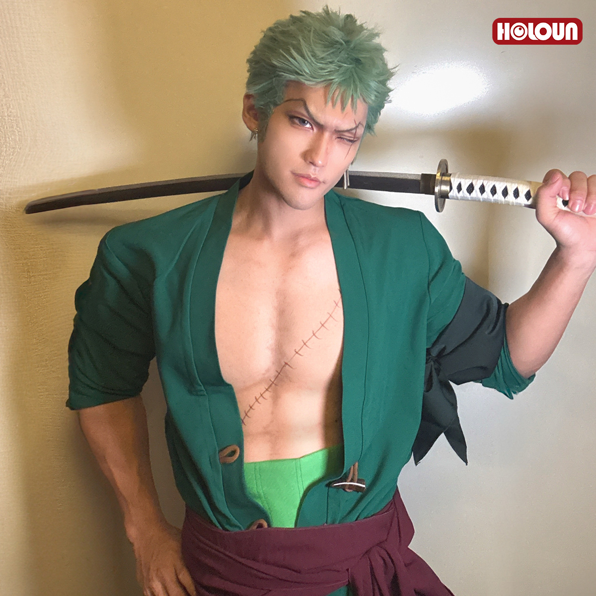HOLOUN ONE Anime Roronoa Zoro  - Cosplay Anime Zoro review and price