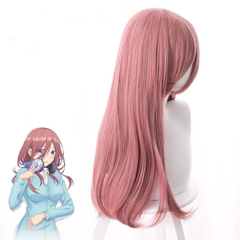 Dark Pink 50cm Heat Resistant  - Quintuplets Anime Cosplay review and price