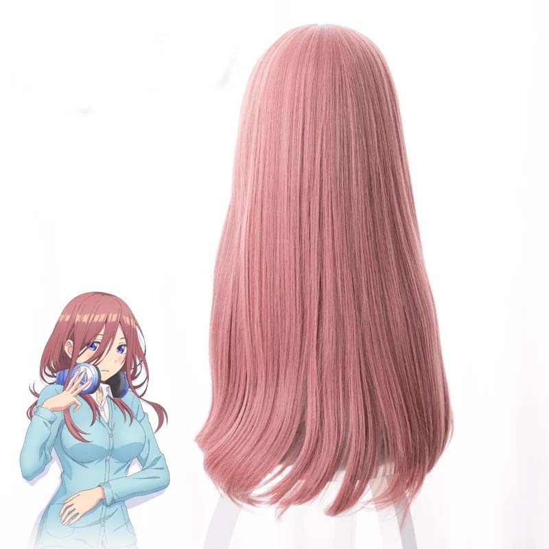 Dark Pink 50cm Heat Resistant  - Quintuplets Anime Cosplay review and price